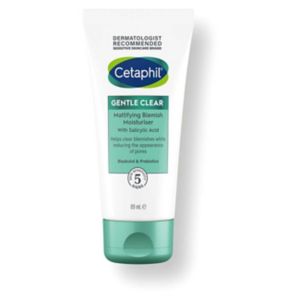 Crème hydratante matifiante anti-imperfections Cetaphil Gentle Clear à l'acide salicylique 89 ml