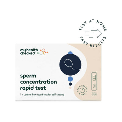 Boots MyHealthChecked Sperm Concentration Rapid Test- Buy online at McGrocer