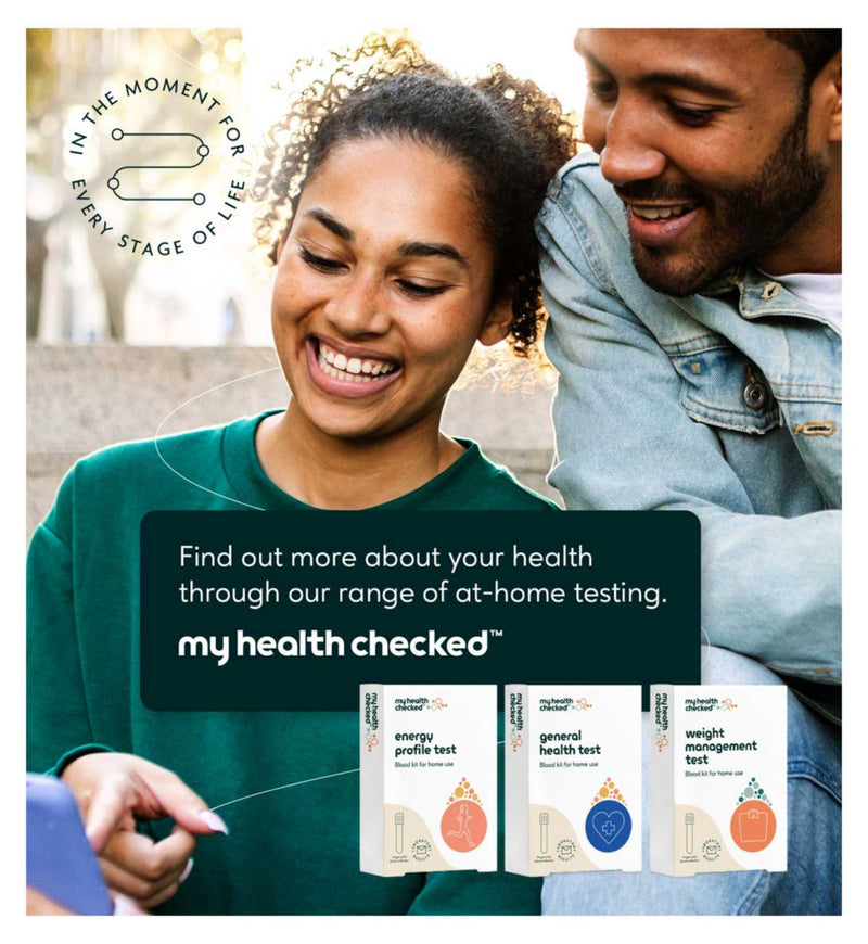 MyHealthChecked Sperm Concentration Rapid Test, UK version