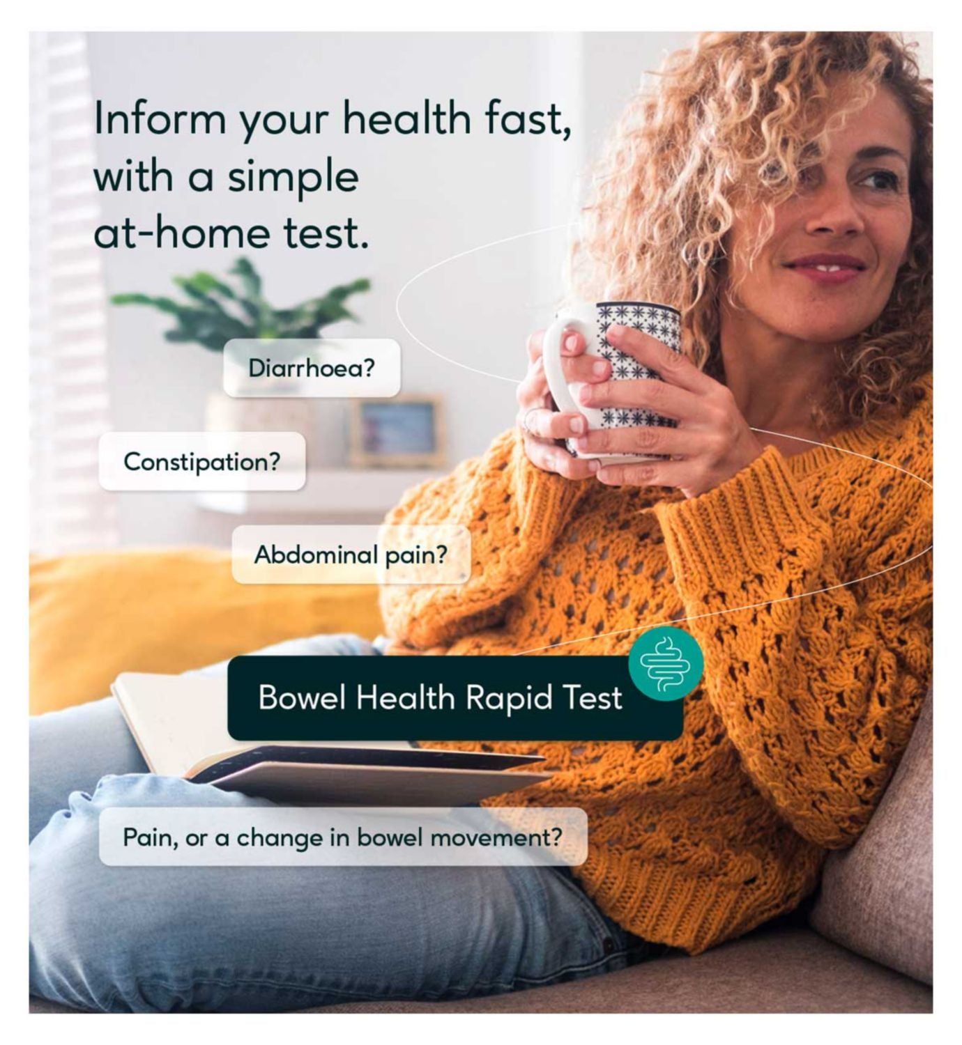 MyHealthChecked Bowel Health Rapid Test, UK version
