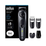 Braun Beard Trimmer Series 5 BT5420, Electric Beard Trimmer For Men, With Ultra-Sharp Blade & 40 Length Settings