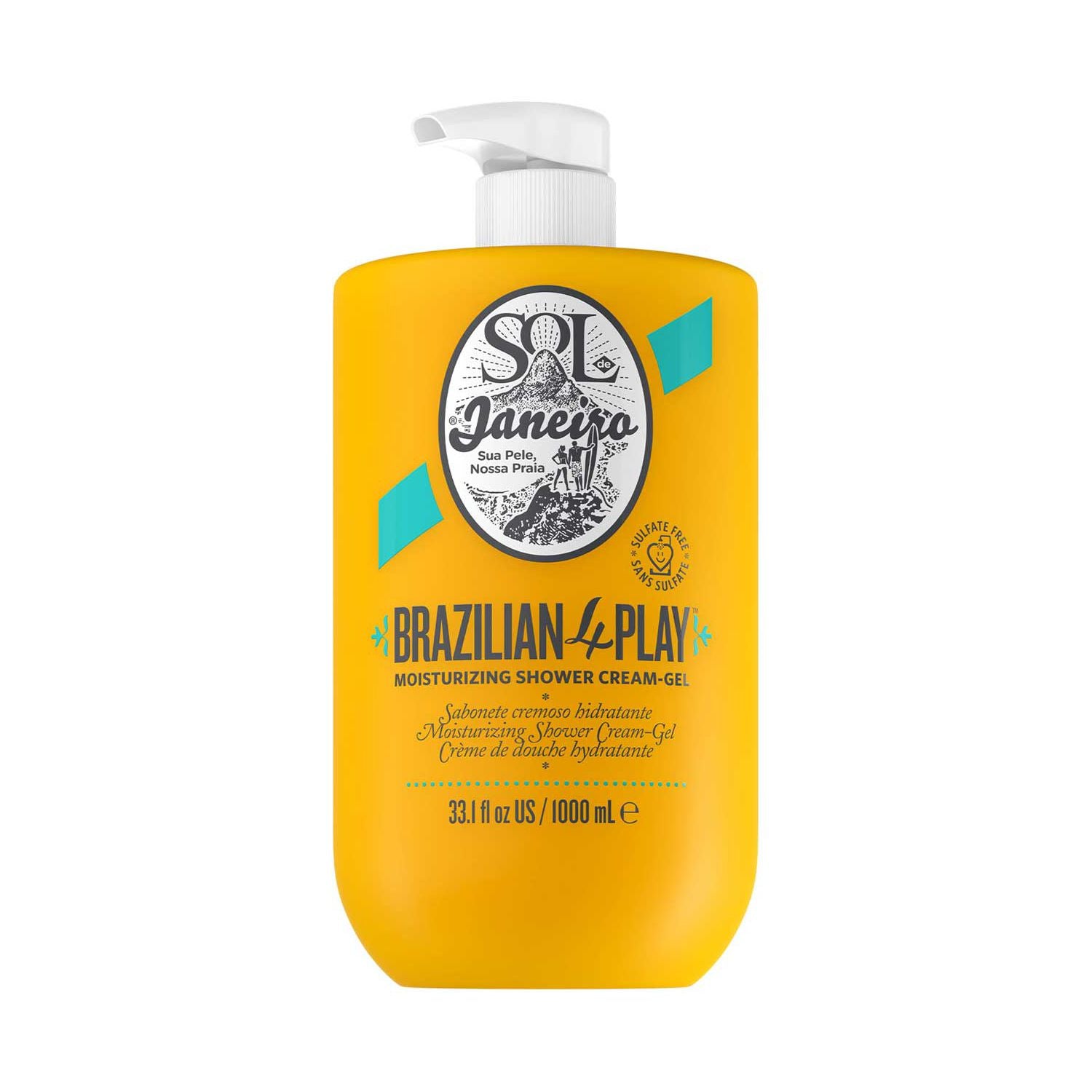 Sol de Janeiro Brazilian 4Play Moisturizing Shower Cream-Gel 1000ml
