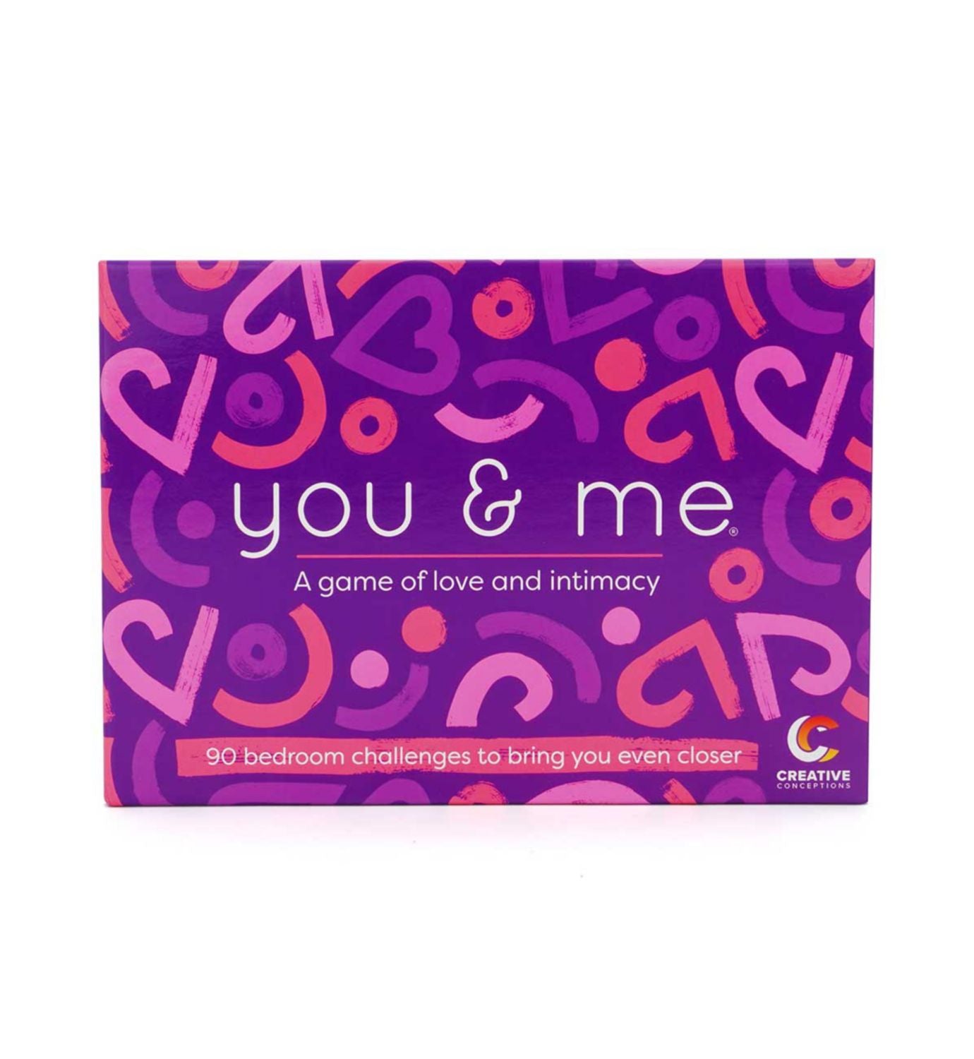 You & Me couples game with 90 romantic forfeits - British product