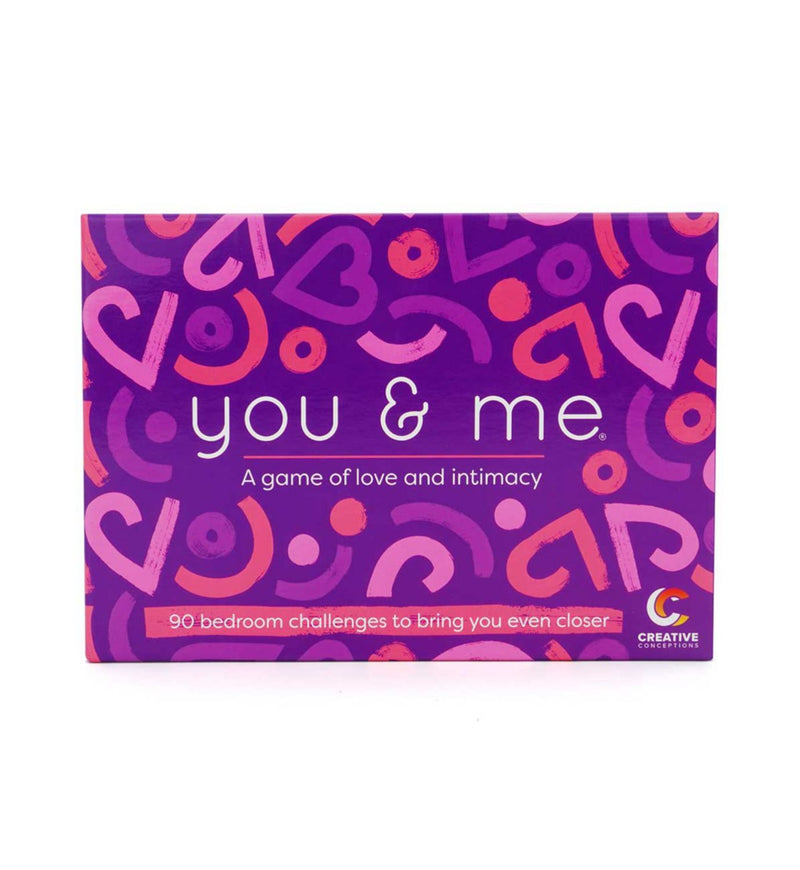 You & Me couples game with 90 romantic forfeits - British product
