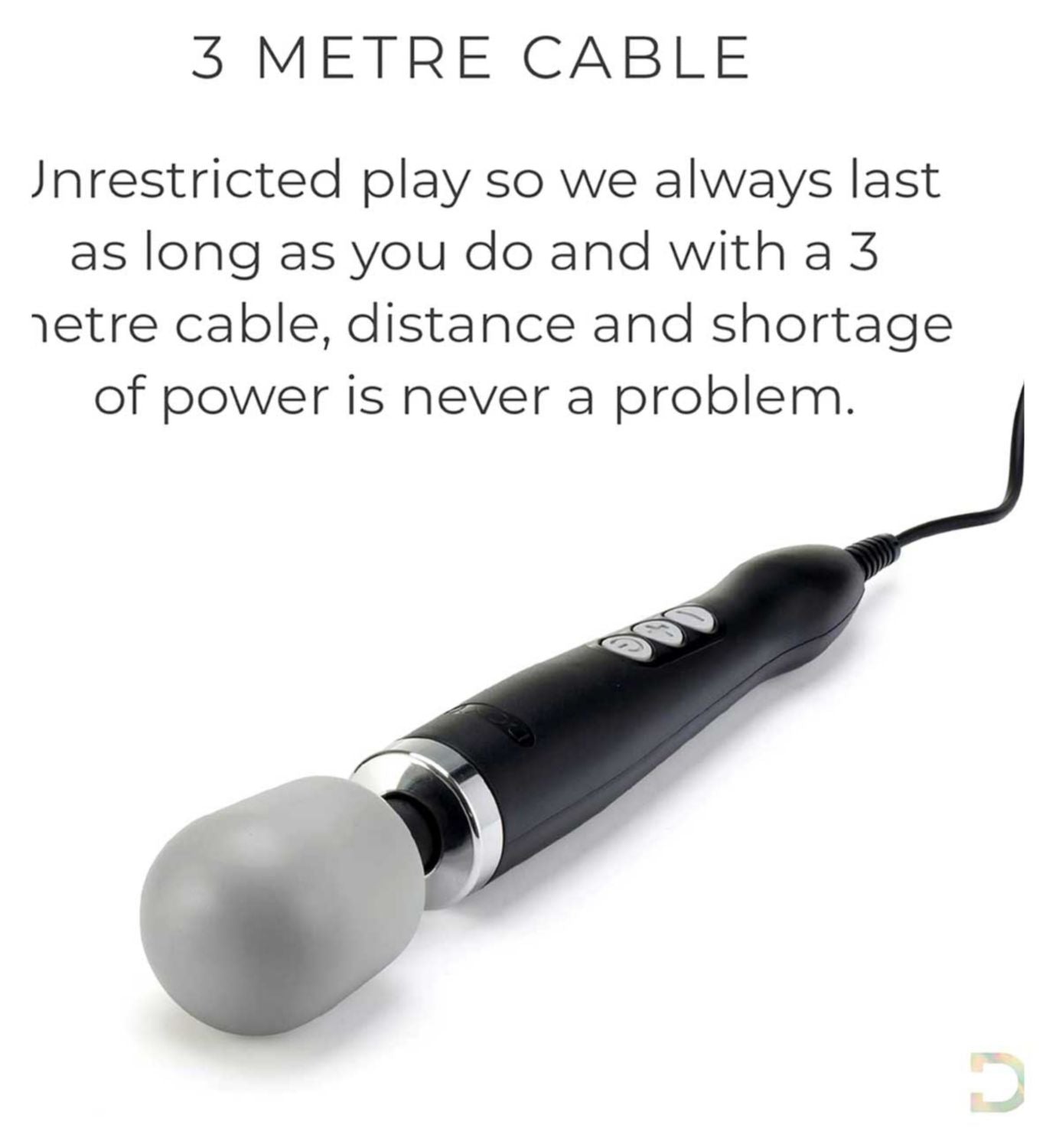 Doxy Original Massager Black - British product