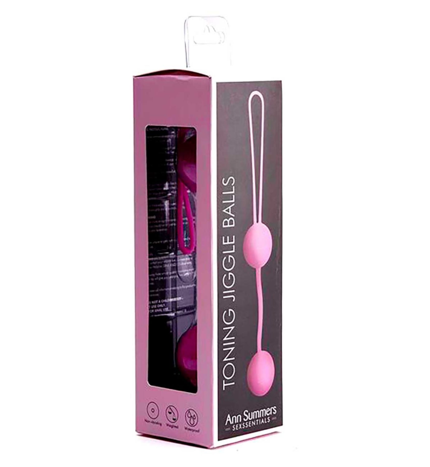 Ann Summers Fuschia Jiggle Balls 1.5 inch diameter - British product