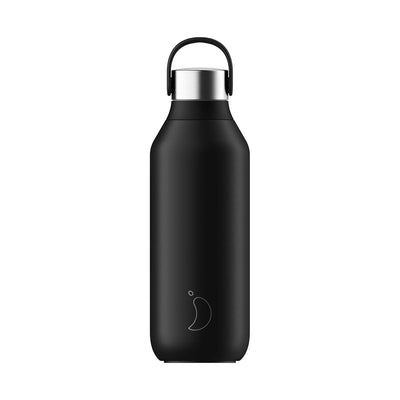 Boots Chilly's Series 2 Bottle Abyss Black Vacuum Insulated 500ml- Buy online at McGrocer