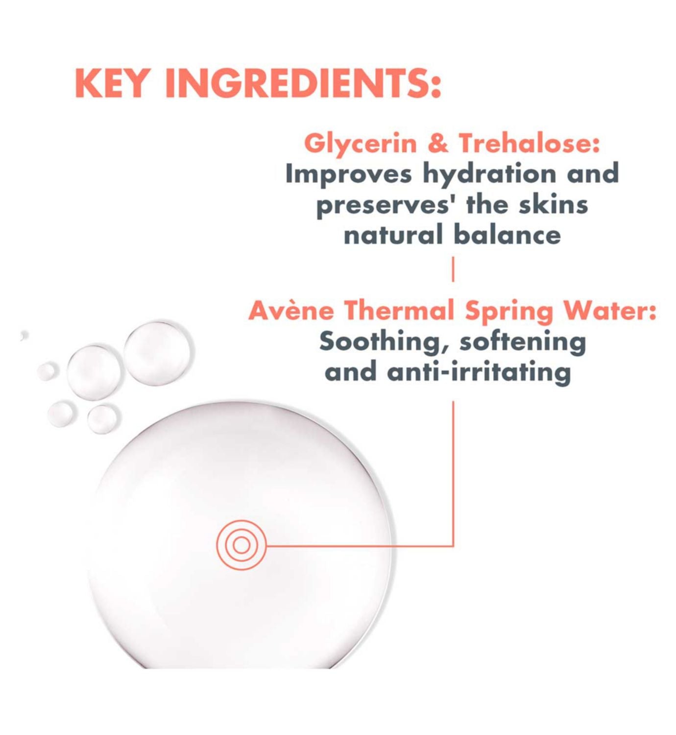 Avène micellarvann for sensitiv hud 400 ml - britisk produkt