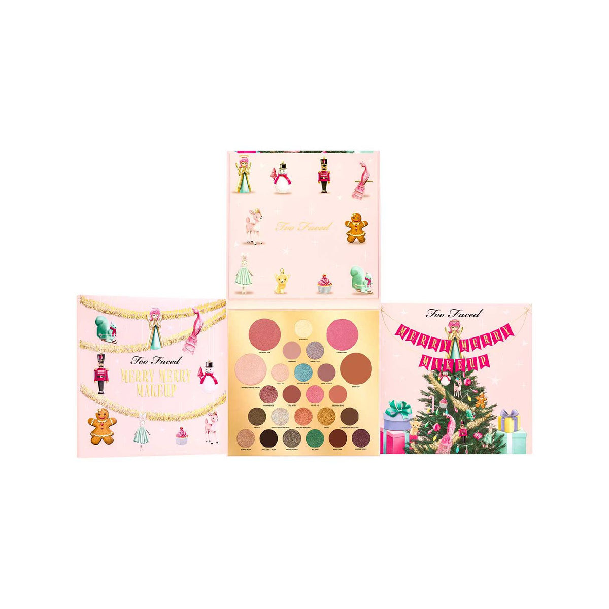 Too Faced Merry Merry Makeup limited edition eyeshadow palette, UK version