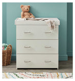 Babymore Nursery Room Set White Wash - British product
