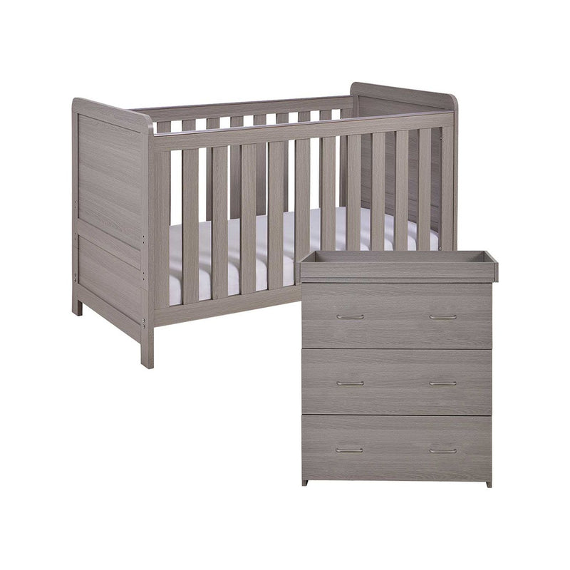 Babymore 2 Piece Nursery Room Set Grey Wash - British product
