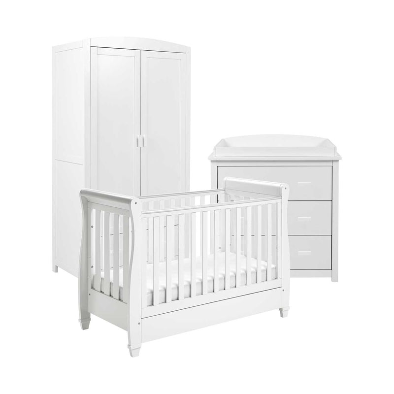 Babymore 3 Piece Room Set White - British product