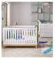 Babymore Mona 2 Piece Room Set White Cot Changer - British product