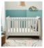 Babymore Caro cot bed white wash wooden frame - British product