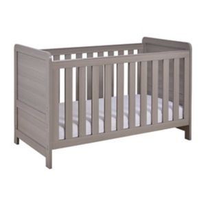 Babymore Caro Cot Bed Grey Wash - British product
