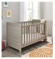 Babymore Caro Cot Bed Grey Wash - British product