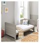 Babymore Caro Cot Bed Grey Wash - British product