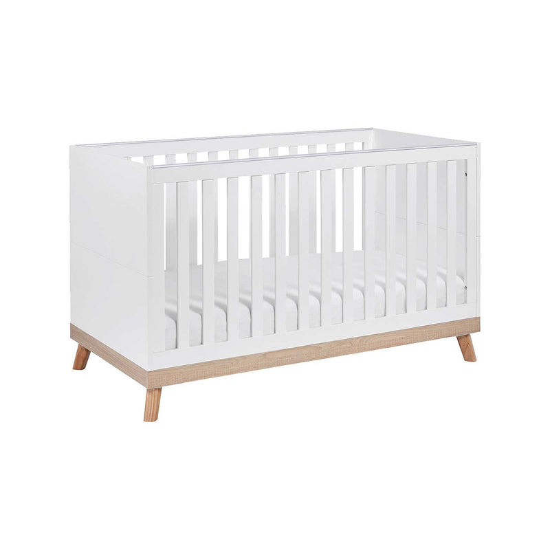 Babymore Mona sprinkelseng hvit - britisk produkt