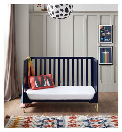 Babymore Kimi Umbaubares Kinderbett Midnight