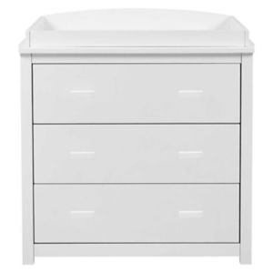 Babymore Universal Vugge Skifteseng Hvit Barnehagemøbler Skap