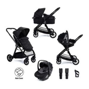 Babymore Mimi Travel System with Car Seat Black - British product