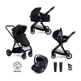 Babymore Mimi Travel System with Car Seat Black - British product
