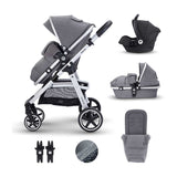 Miniuno Toura 3 in 1 Travel System - Grey GOODS Boots   