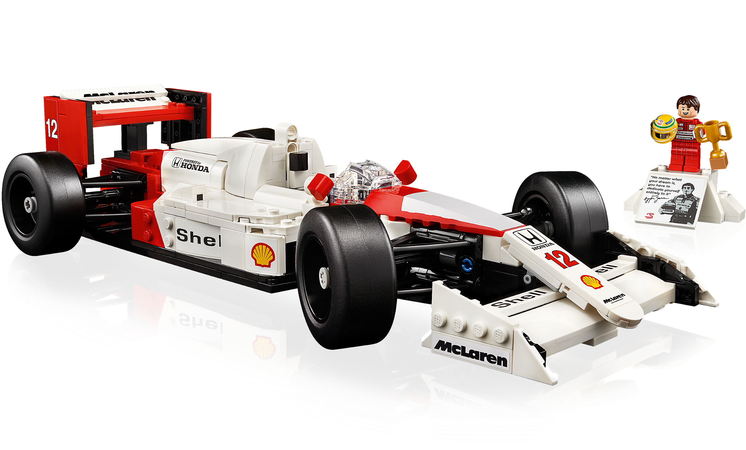 LEGO McLaren MP4/4 Senna Model Car 693 Pieces imported from the UK