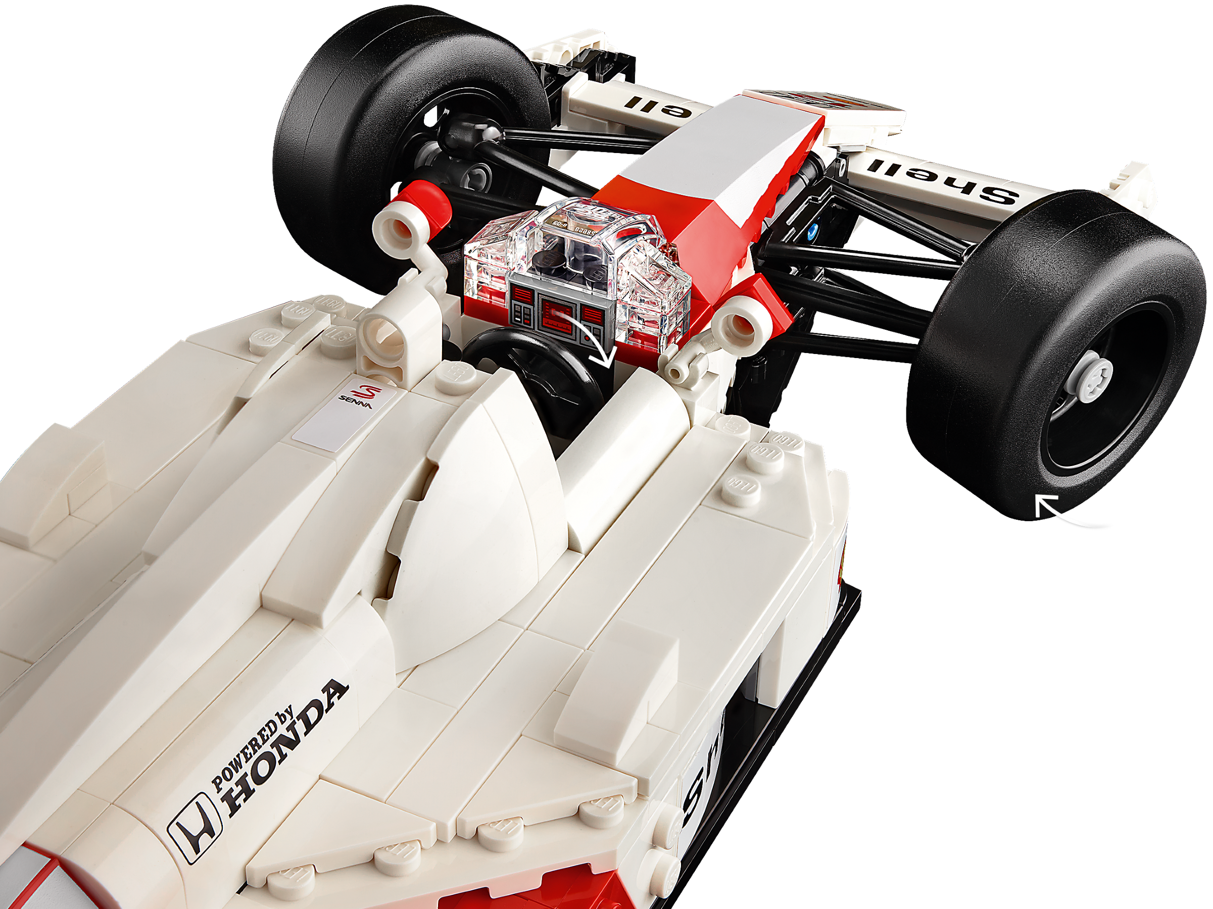 LEGO McLaren MP4/4 Senna Model Car 693 Pieces imported from the UK