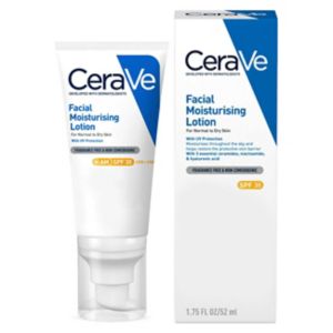 CeraVe AM Facial Moisturising Lotion SPF30 52ml - British product
