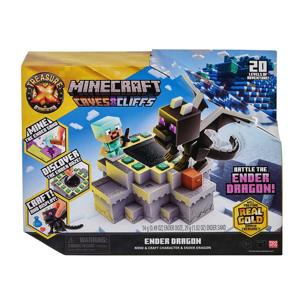 Treasure x Minecraft Caves & Cliffs Ender Dragon