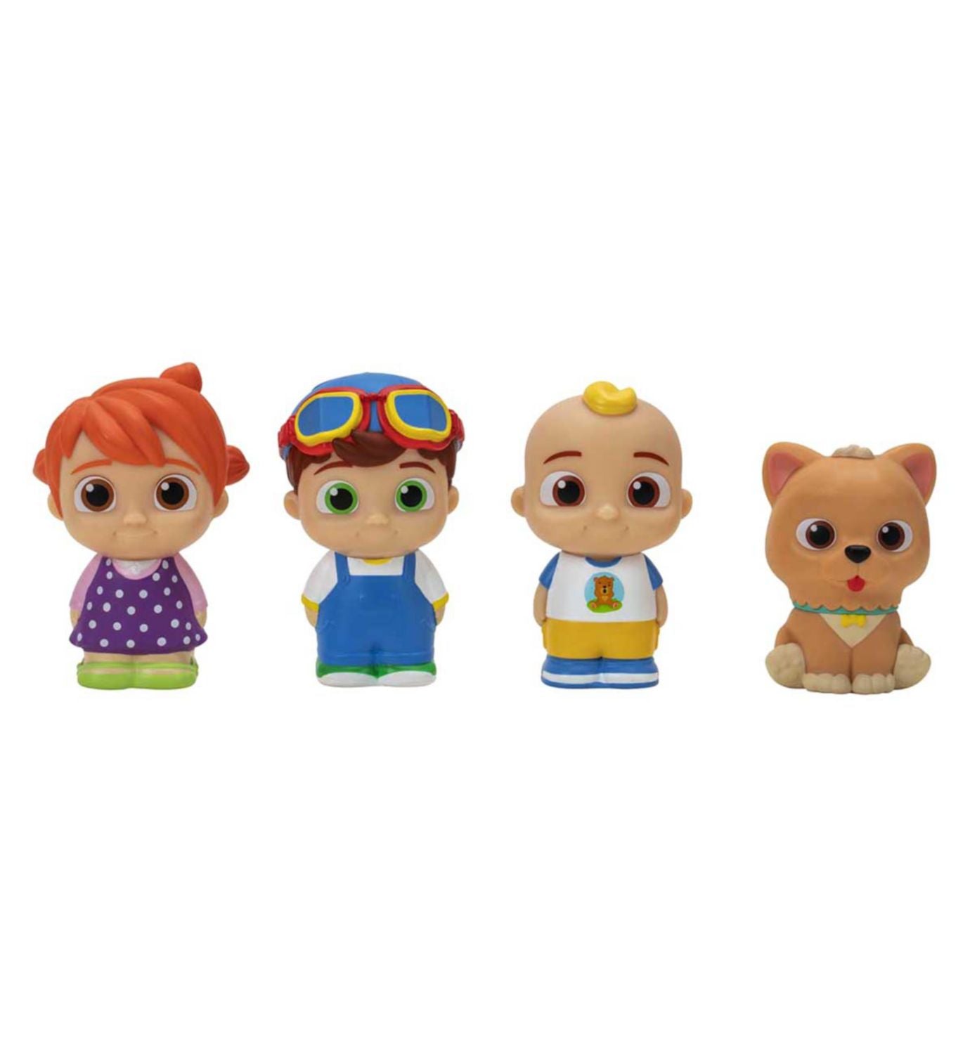 Cocomelon 4-Figuren-Pack JJ & Familie - Britisches Produkt