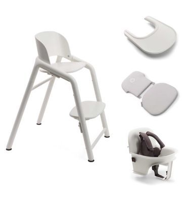 Bugaboo Complete High Chair Bundle White GOODS Boots   