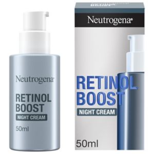 Boots Neutrogena Retinol Boost Night Cream Face Moisturiser 50ml- Buy online at McGrocer
