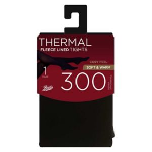 Boots thermal tights black small, imported from the UK