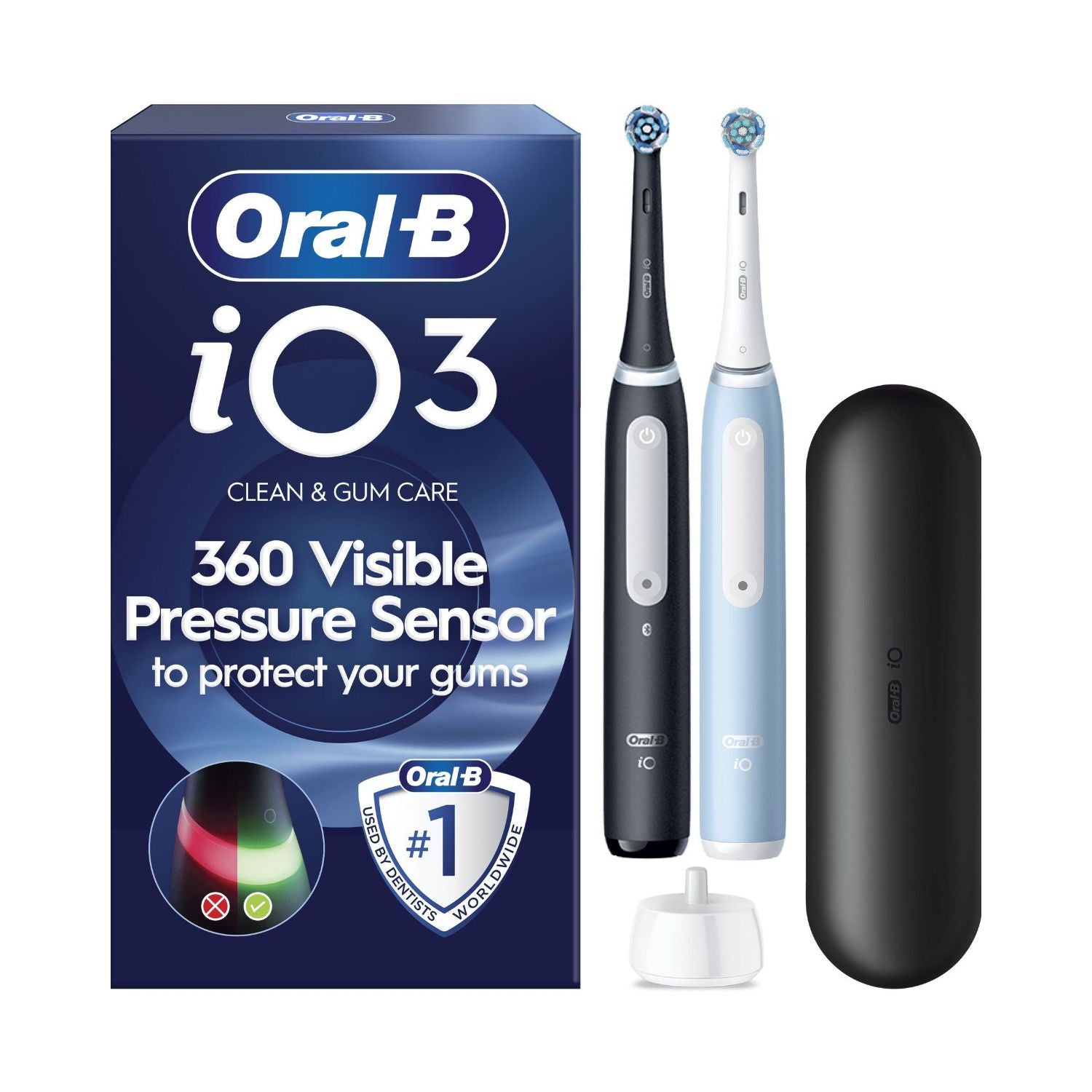 Oral-B iO3 electric toothbrush duo pack, UK version