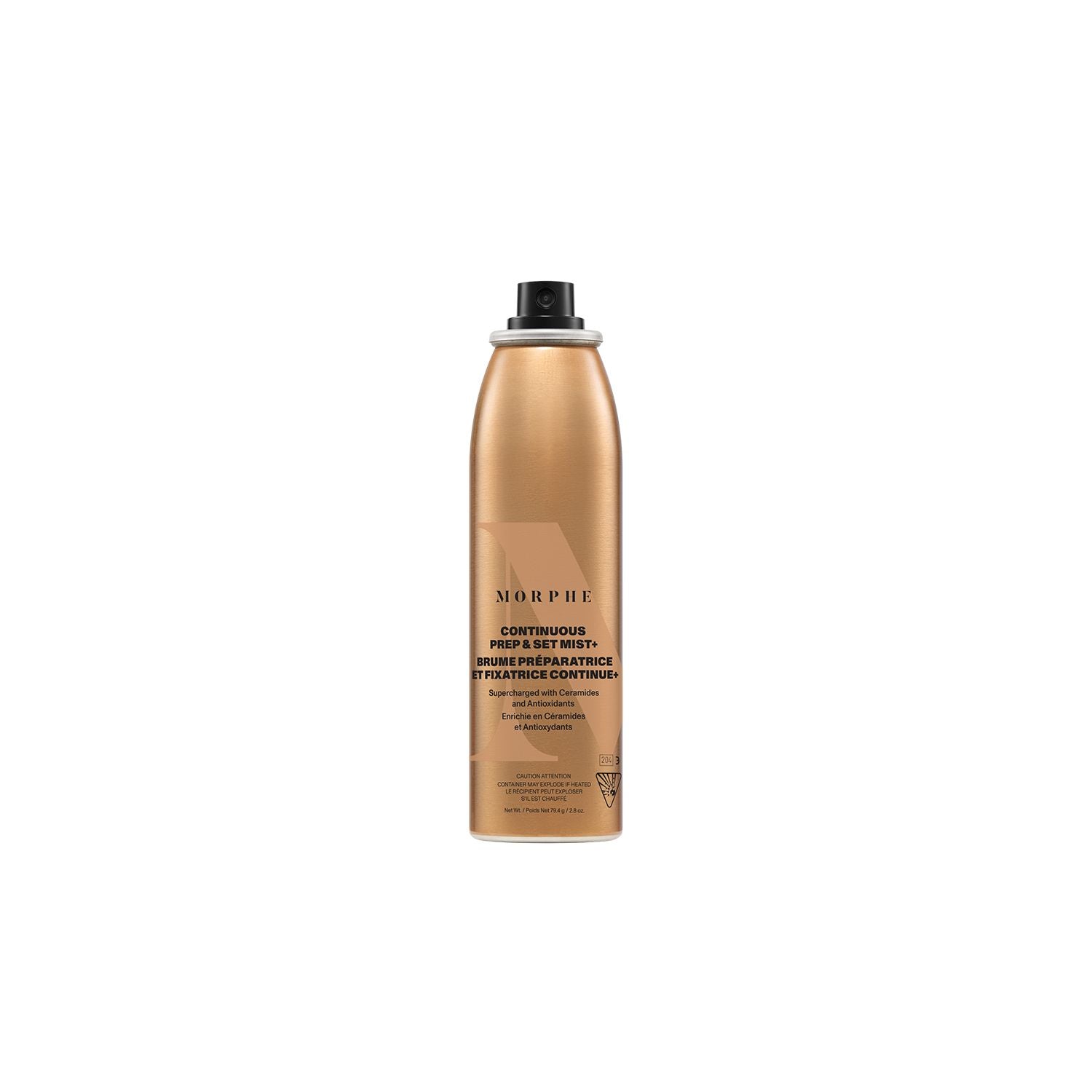 Morphe Continuous Prep & Set Mist+ setting spray, imported from the UK