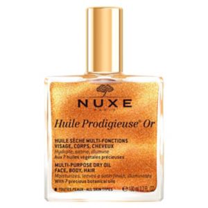 NUXE Huile Prodigieuse Skimmende Olje for Ansikt, Kropp og Hår 100ml