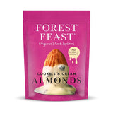 Forest Feast Cookies & Cream Almonds 120g, imported from the UK