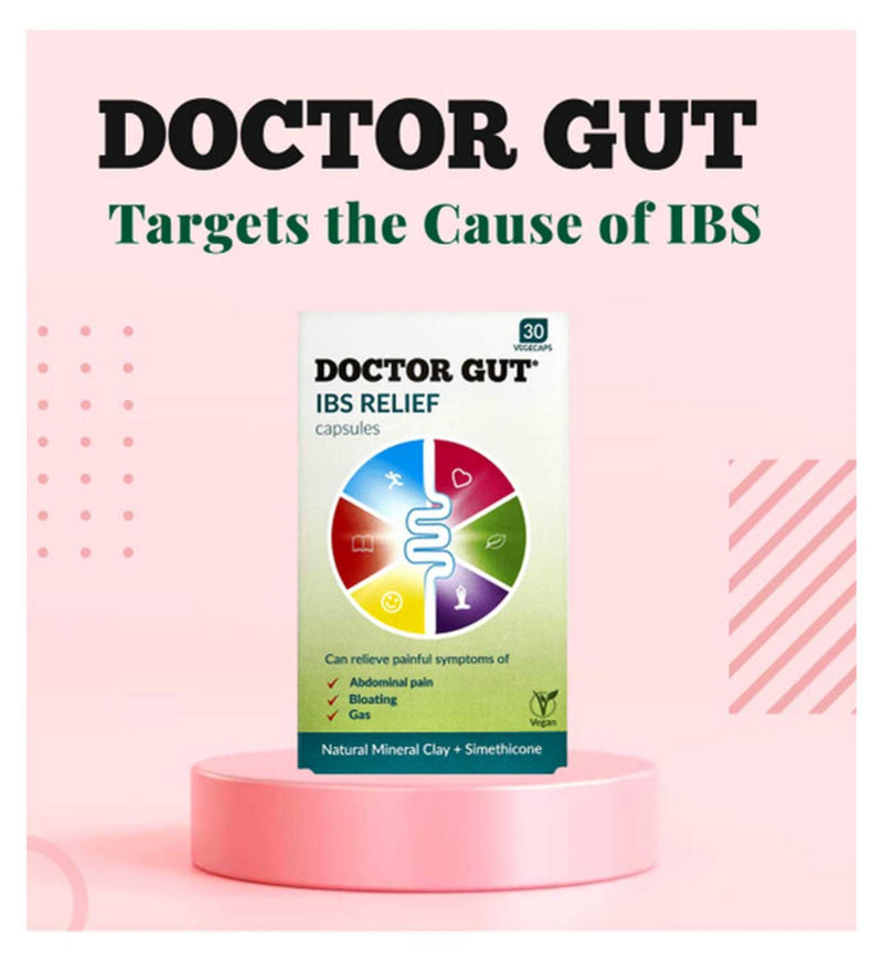 Doctor Gut IBS relief capsules 30s, UK version