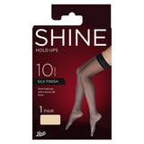 Boots 10 Denier Ultra Shine Hold Ups 1 pair pack Nude S/M GOODS Boots   