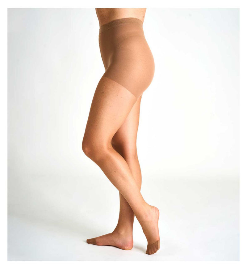 Boots 15D Shine body shaping tights natural tan small - British product