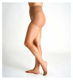 Boots 15D Shine body shaping tights natural tan small - British product
