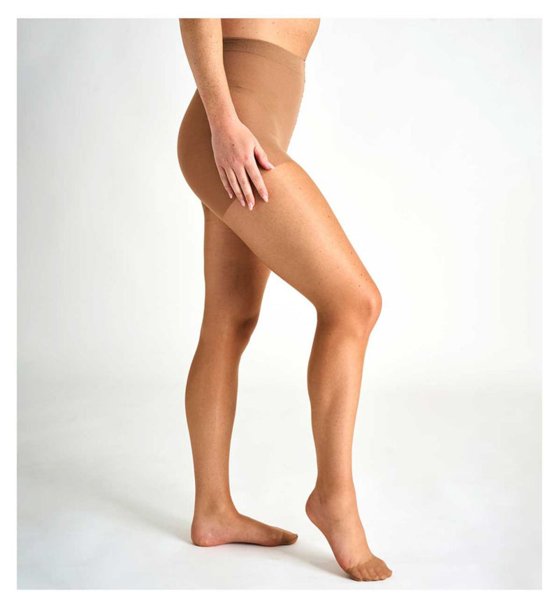 Boots body shaping tights natural tan large - British product