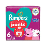 Pampers Premium Protection nappy pants Size 6 24 pack, UK version