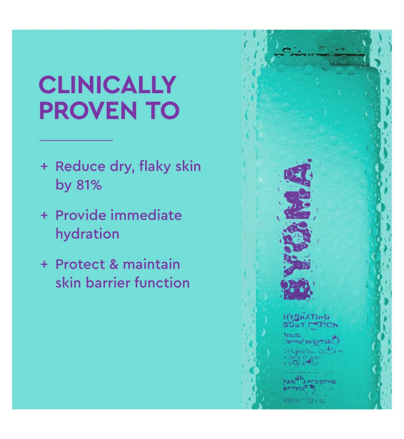 Byoma hydrating body lotion 400ml - British product