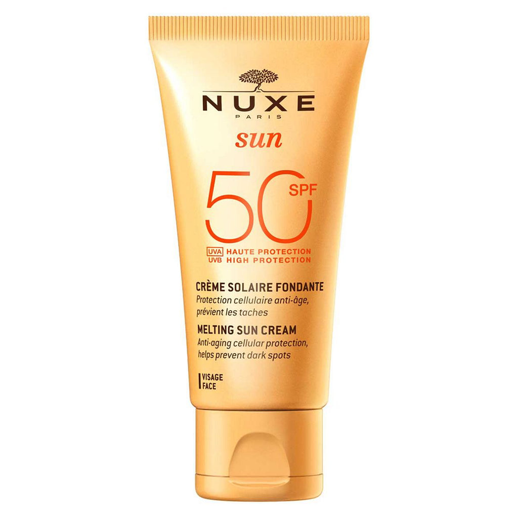 NUXE Melting Sun Cream SPF50 High Protection Face 50ml