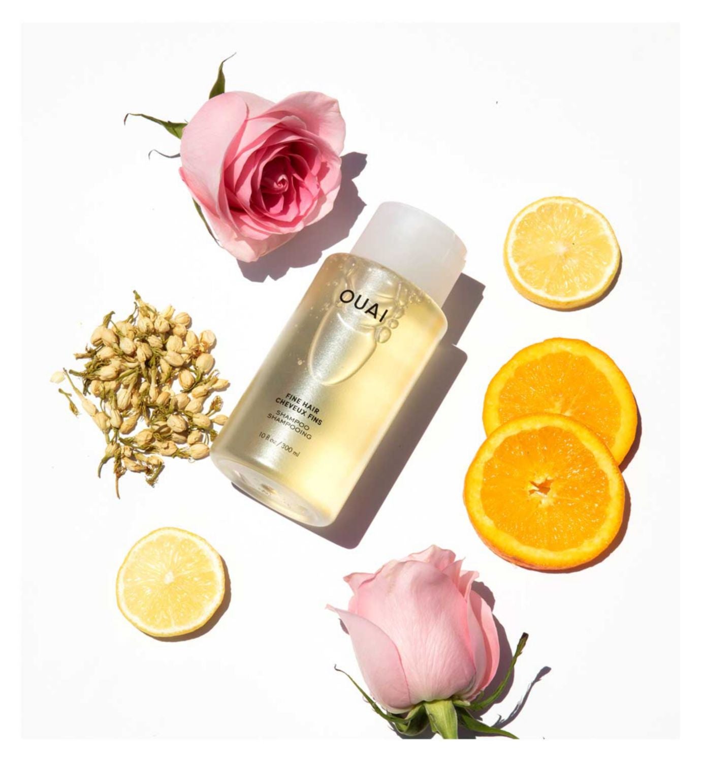 OUAI shampoo fine hair 300ml, UK version