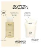 OUAI shampoo fine hair 300ml, UK version