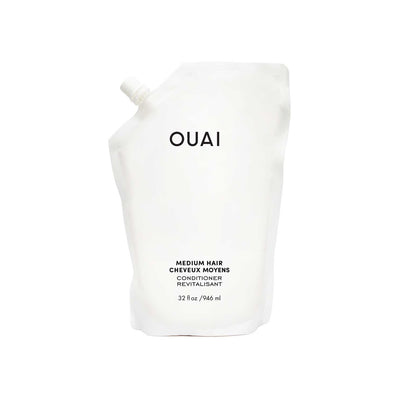 Boots OUAI Medium Conditioner Refill Pouch 946ml- Buy online at McGrocer